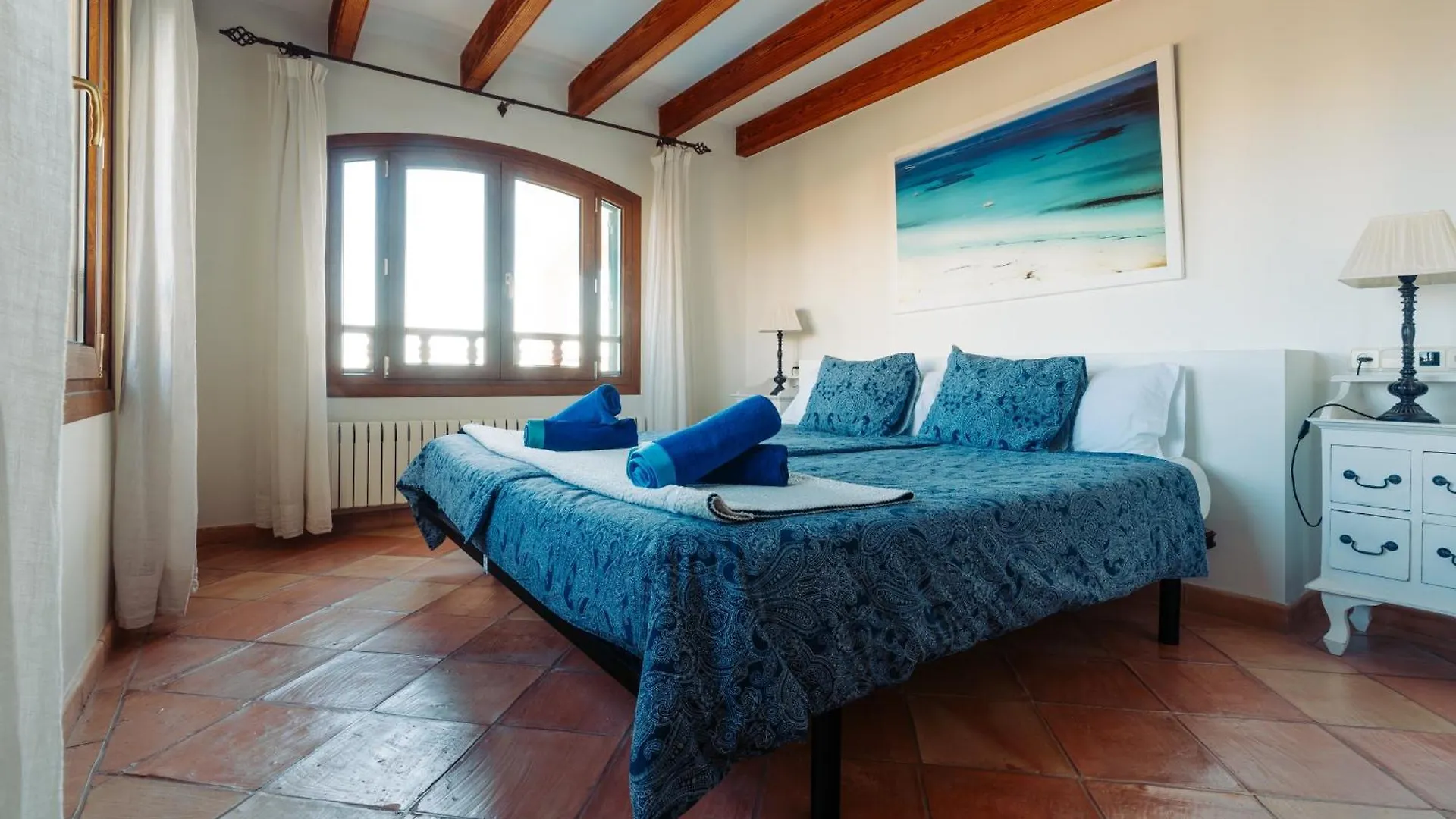 Mallorca Finca Haus Mit Pool Direkt Am Meer Es Trenc, Bootstour Moeglich Sa Rapita Apartment