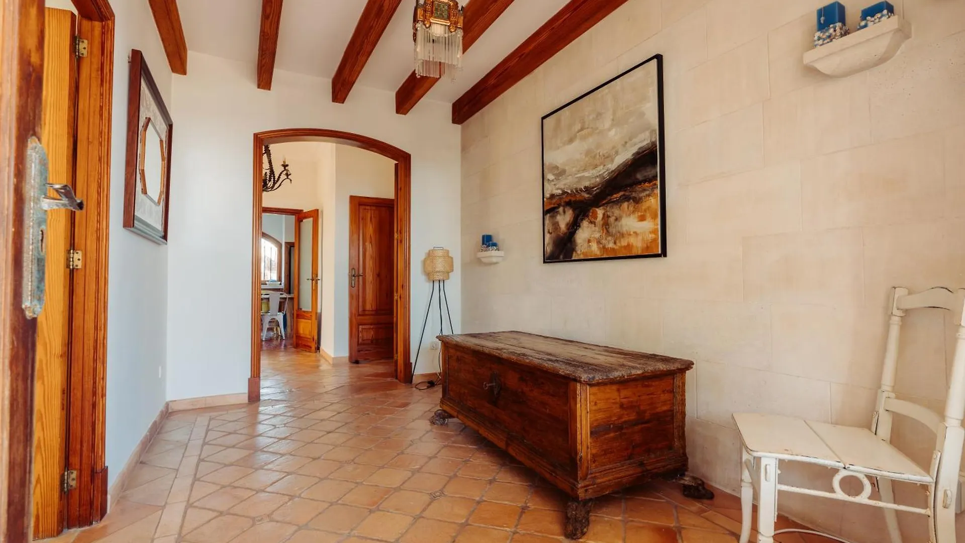 Mallorca Finca Haus Mit Pool Direkt Am Meer Es Trenc, Bootstour Moeglich Sa Rapita
