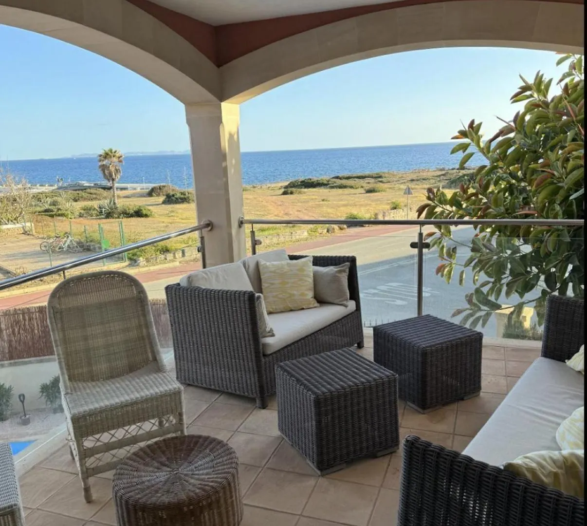 Mallorca Finca Haus Mit Pool Direkt Am Meer Es Trenc, Bootstour Moeglich Sa Ràpita Appartamento