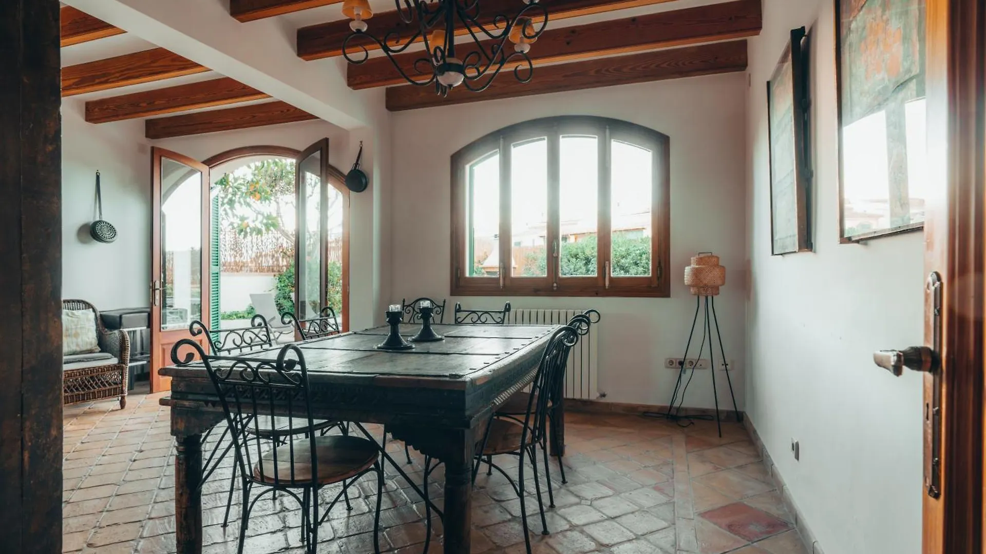 Mallorca Finca Haus Mit Pool Direkt Am Meer Es Trenc, Bootstour Moeglich Sa Ràpita Spagna